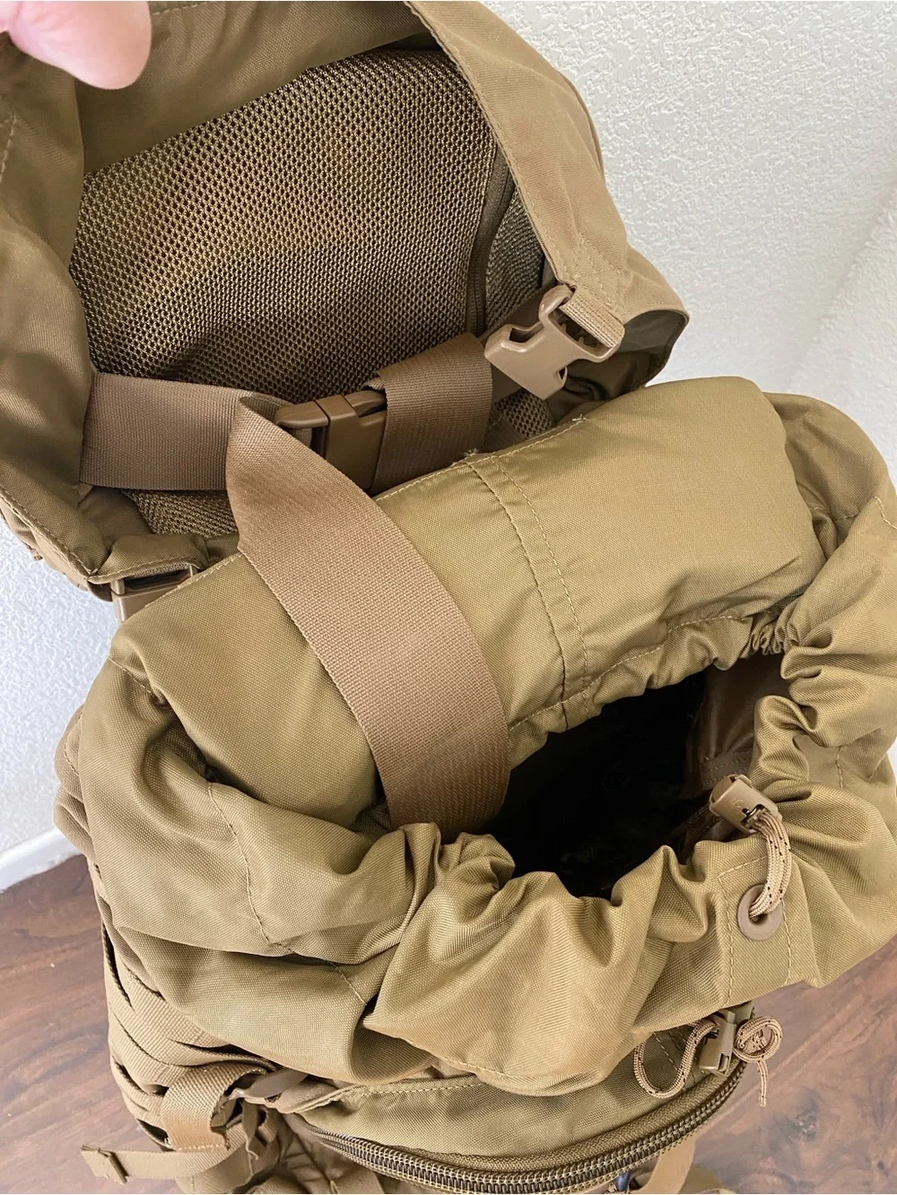 KELTY Falcon Coyote Brown Military Grade Tactical Rucksack.  Made in USA  NWOT